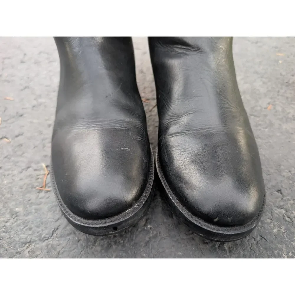 Tory Burch Claremont Quilted Leather Riding Boots Womens Size 8 Equestrian‎
